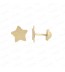 Pendientes Oro Estrellas grandes 18k