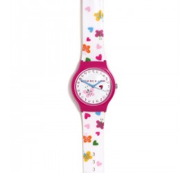 RELOJ MARIPOSAS BRILLANTES