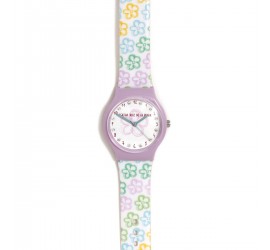 RELOJ FLORES GARABATO BRILLANTES