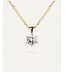 Collar Punto de Luz con Circonita Excellence Star Cut