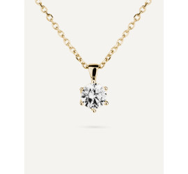 Collar Punto de Luz con Circonita Excellence Star Cut