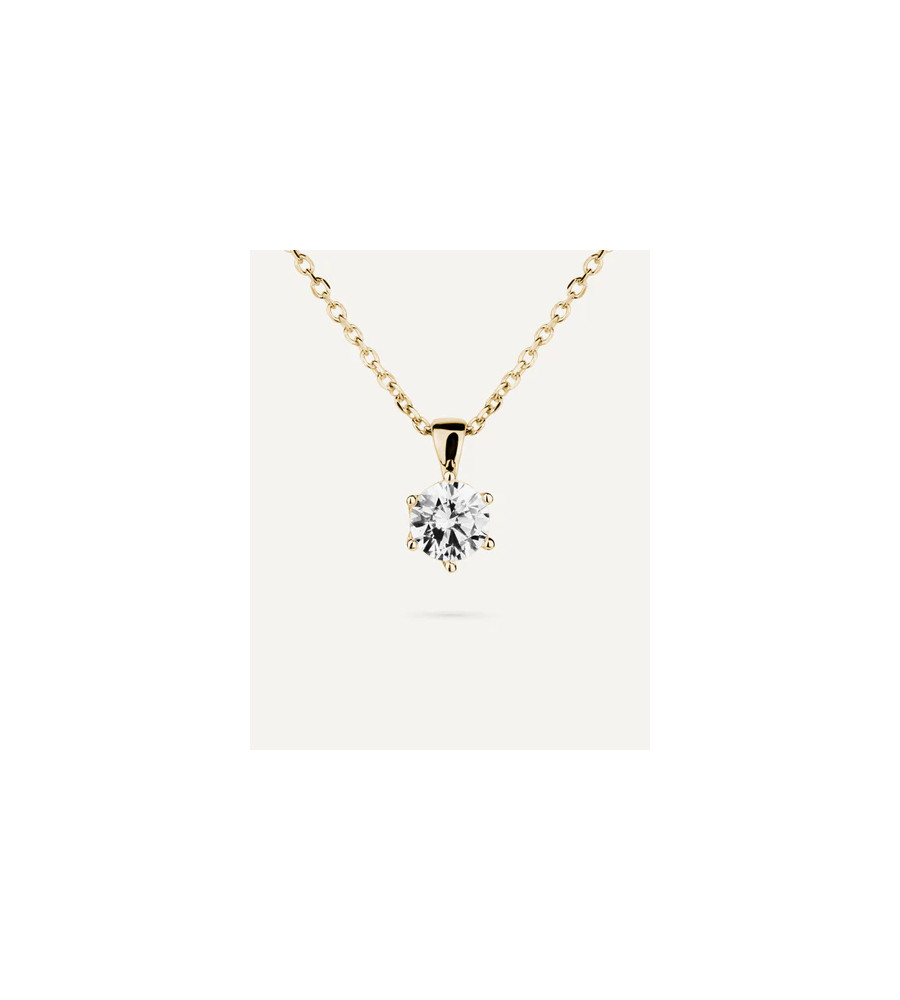 Collar Punto de Luz con Circonita Excellence Star Cut