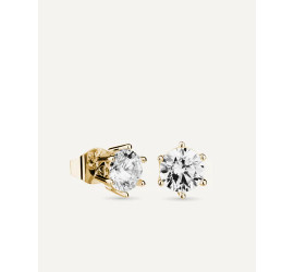 Pendientes Garra Con Circonita Excellence Star Cut