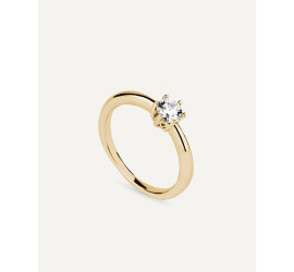 Solitario Garra Brillant Cut Circonita Excellence Star