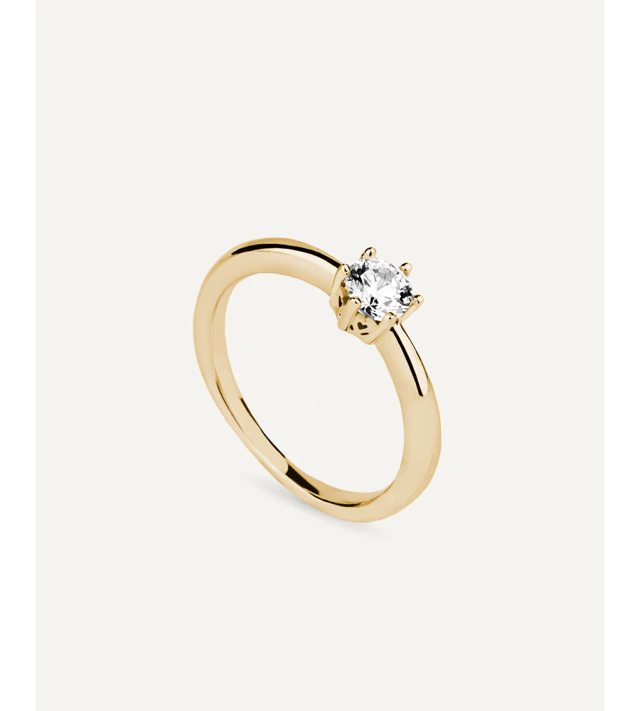Solitario Garra Brillant Cut Circonita Excellence Star