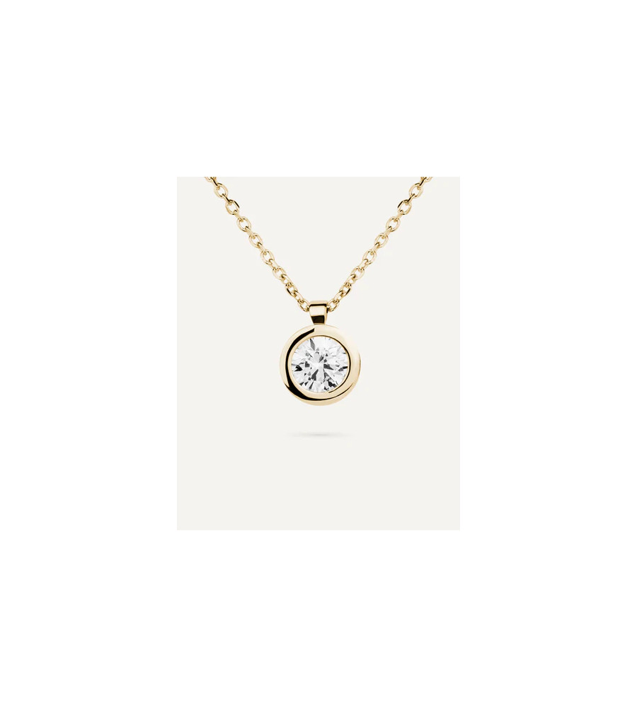 Collar Punto de Luz con Circonita Excellence Star Cut
