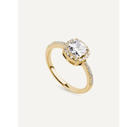 Solitario con Circonitas Excellence Star Cut