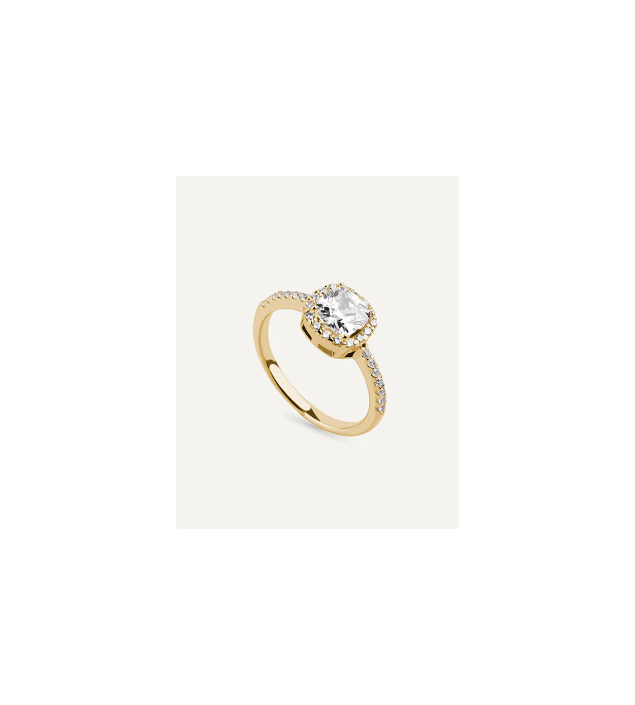 Solitario con Circonitas Excellence Star Cut