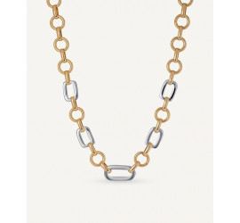 Collar Dúo Eslabones Bival