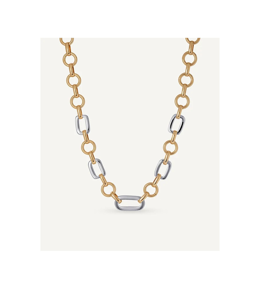 Collar Dúo Eslabones Bival